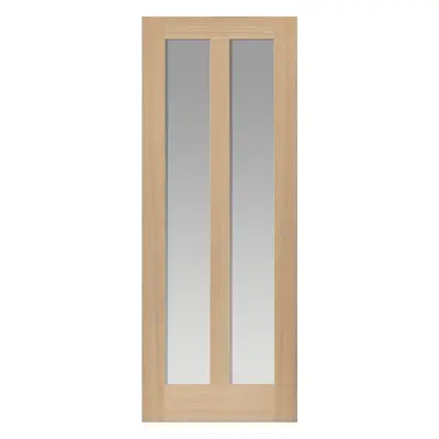 JB Kind Matterhorn Oak Glazed Internal Door 35 X 1981 X 762