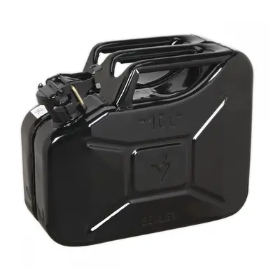 Sealey JC10B Jerry Can 10L - Black