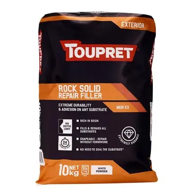 Toupret Rock Solid Repair Filler 10Kg TTMUX101GB