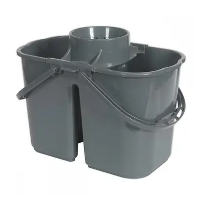 Sealey BM07 Mop Bucket 15L - 2 Compartment