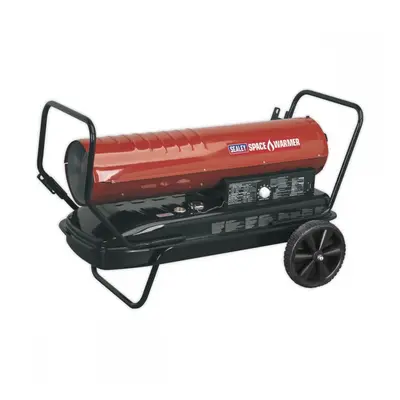 Sealey AB1758 Space Warmer® Kerosene/Diesel Heater 175 000Btu/Hr With Wheels