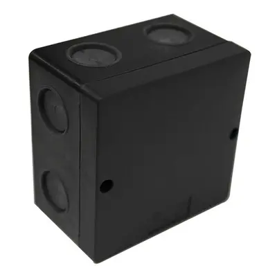 Dencon JB100B Ip66 Junction Box Black 100 X 100Mm