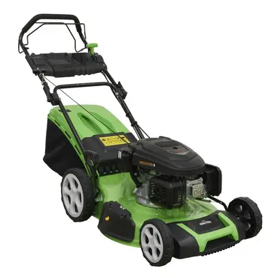 Sealey DG102 Dellonda Self-Propelled Petrol Lawnmower Grass Cutter With Height Adjustment & Gras