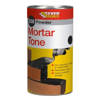 Everbuild 208 Pow Mortar Tone Black 1Kg