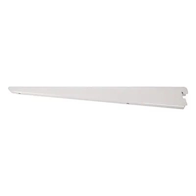 Timco 712147 Twin Slot Shelf Bracket - White 370Mm Unit 1