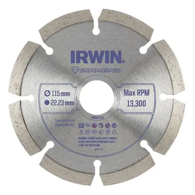 Irwin® IW8087103 Segmented Diamond Blade 115 X 22.23Mm