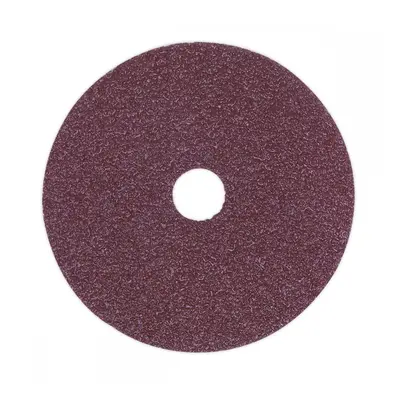 Sealey FBD11550 Sanding Disc Fibre Backed Ø115Mm 50Grit Pack Of 25