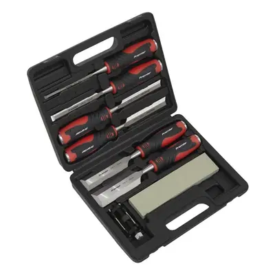 Sealey AK9240 Hammer-Thru Wood Chisel 8Pc Set