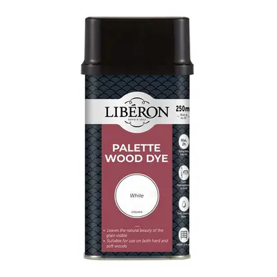 Liberon 126726 Palette Wood Dye White 250Ml