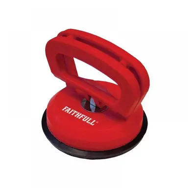 Faithfull 7680141300 Single Pad Suction Lifter 120Mm Pad