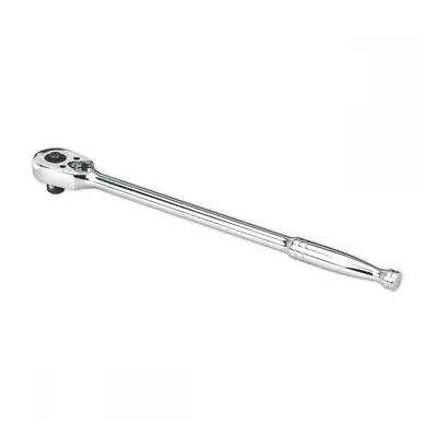 Sealey AK661L Ratchet Wrench Long Pattern 300Mm 3/8inSq Drive Pear-Head Flip Reverse