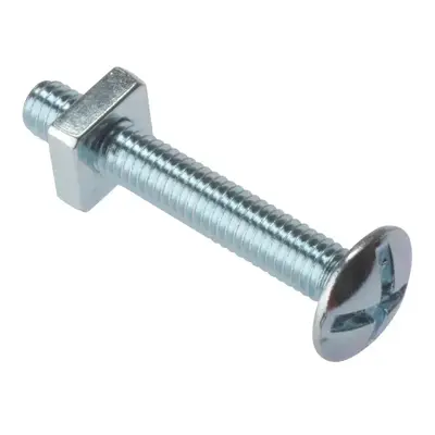 Fixings & Fasteners RBN8200 Roofing Bolt & Nut Zp M8X200 Box 50