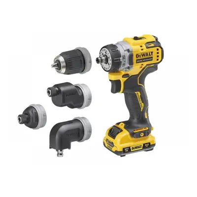 Dewalt DCD703L2T-GB Dcd703L2T Xr Bl Multi-Head Drill Driver 12V 2 X 3.0Ah Li-Ion