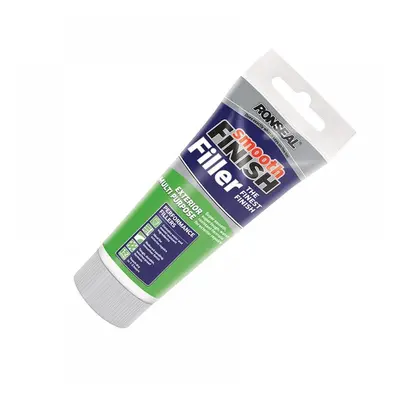 Ronseal 36561 Smooth Finish Exterior Multipurpose Ready Mix Filler Tube 330G