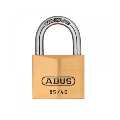 Abus Mechanical 35433 85/40Mm Brass Padlock Carded