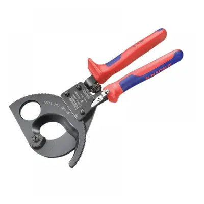 Knipex 95 31 280 Ratchet Action Cable Shears Multi-Component Grip 280Mm