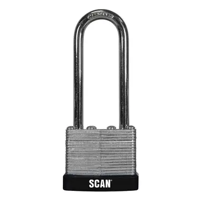 Scan QC0140L Laminated Steel Padlock 40Mm Long Shackle