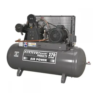 Sealey SAC32775B Air Compressor 270L Belt Drive 7.5Hp 3Ph