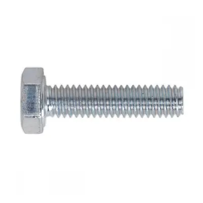 Sealey SS410 Ht Setscrew M4 X 10Mm 8.8 Zinc Pack Of 50