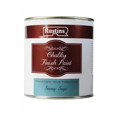 Rustins CHAPS500 Chalky Finish Paint Savoy Sage 500Ml