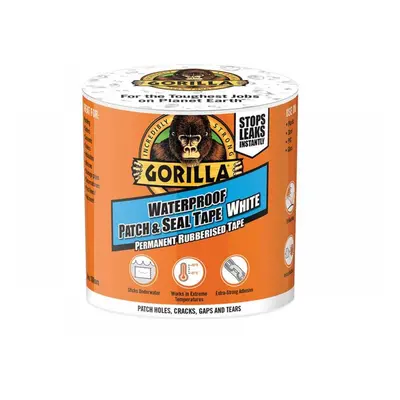 Gorilla Glue 3044741 Gorilla® Waterproof Patch & Seal Tape 100Mm X 3M White