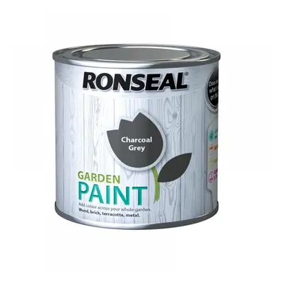 Ronseal 38262 Garden Paint Charcoal Grey 250Ml