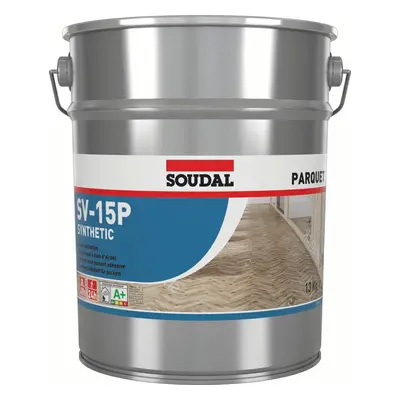 Soudal Sv-15P Parquet Adhesive Light Brown 13Kg tin 25