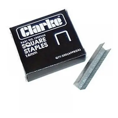 Clarke 1800240 6Mm Square Staples For Csg10 (Box Of 500)