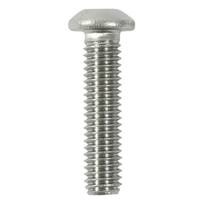 Timco 620BUTSSX Socket Screws - Button - A2 Stainless Steel M6 X 20 Bag 10