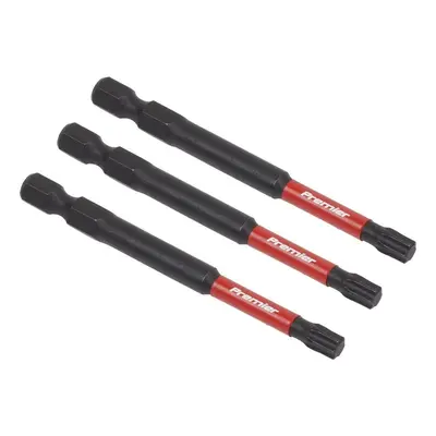 Sealey AK8269 Trx Star* T27 Impact Power Tool Bits 75Mm - 3Pc