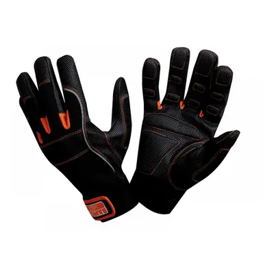 Bahco GL010-8 Power Tool Padded Palm Gloves - M (Size 8)