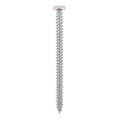 Timco 7580MFPAN Concrete Screws - Tx - Pan - Zinc 7.5 X 80 Box 100