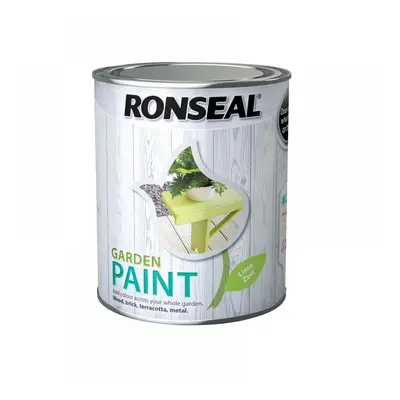 Ronseal 37412 Garden Paint Lime Zest 750Ml