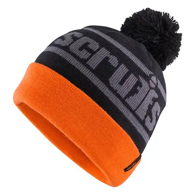 Scruffs T55334 Trade Bobble Hat Black/Orange Each 1