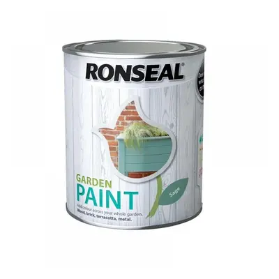 Ronseal 37395 Garden Paint Sage 750Ml