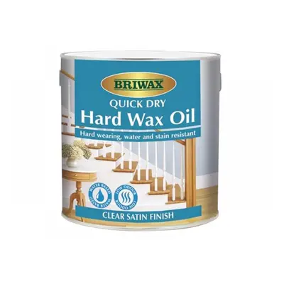 Briwax BWHOILW1000 Quick Dry Hard Wax Oil 1 Litre