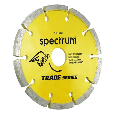 Ox Tools RD6-125/22 Spectrum Plus Diamond Blade - Mortar Raking - 125/22.22Mm EA