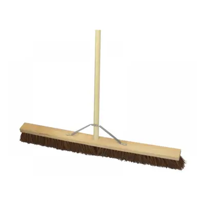 Faithfull Stiff Bassine Broom 900Mm (36In) + Handle & Stay