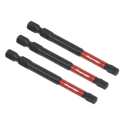 Sealey AK8270 Trx Star* T30 Impact Power Tool Bits 75Mm - 3Pc