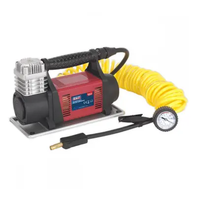 Sealey MAC06 Tyre Inflator/Mini Air Compressor 12V Heavy-Duty