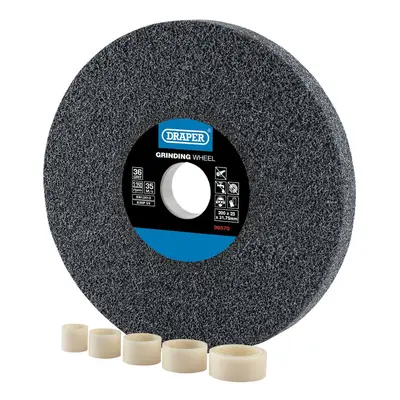 Draper 99570 Aluminium Oxide Bench Grinding Wheel 200 X 25Mm 36 Grit each