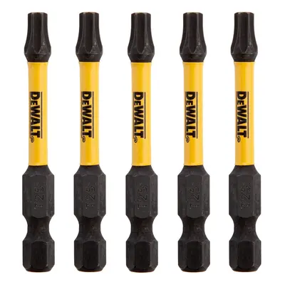 Dewalt Dt7396T Extreme Flextorq T25 Screwdriver Bits 57Mm (Pack Of 5)