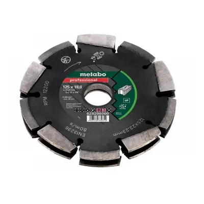 Metabo 628298000 2 Row Professional Up Universal Wall Chaser Blade 125 X 18 X 22.23Mm