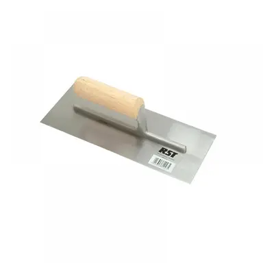 R.s.t. RTR124C Plastererfts Finishing Trowel Straight Wooden Handle 11 X 4.1/2In