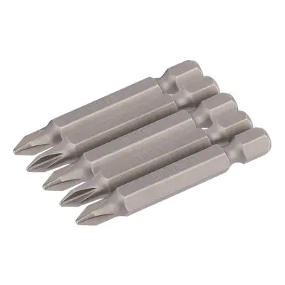 Draper 64287 Cross Slot Insert Bit 1/4in Hex 50Mm Long No.1 (Pack Of 5) per pack