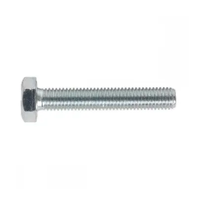 Sealey SS1060 Ht Setscrew M10 X 60Mm 8.8 Zinc Pack Of 25