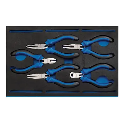 Draper 63215 Precision Plier Set In 1/4 Drawer Eva Insert Tray (5 Piece) per set