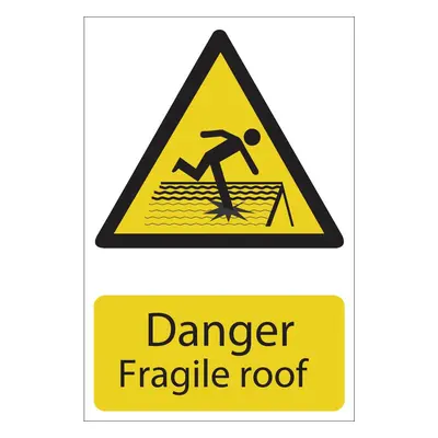 Draper 72395 Danger Fragile Roof each