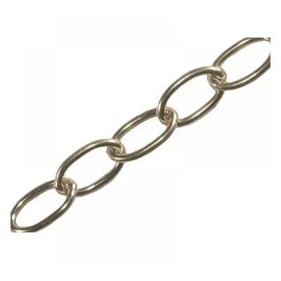 Faithfull Oval Chain 1.8Mm X 10M Chrome