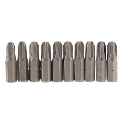 Draper 64087 Cross Slot Insert Bit 1/4in Hex 25Mm Long No.3 (Pack Of 10) per pack